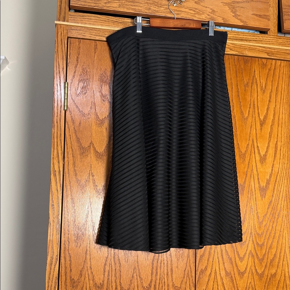 Catherine Malandrino Black A-Line Skirt
